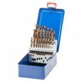 Metalo  gražtų nerūdijančiam plienui komplektas HSS CO 5 DIN 1-10mm   H190CO
